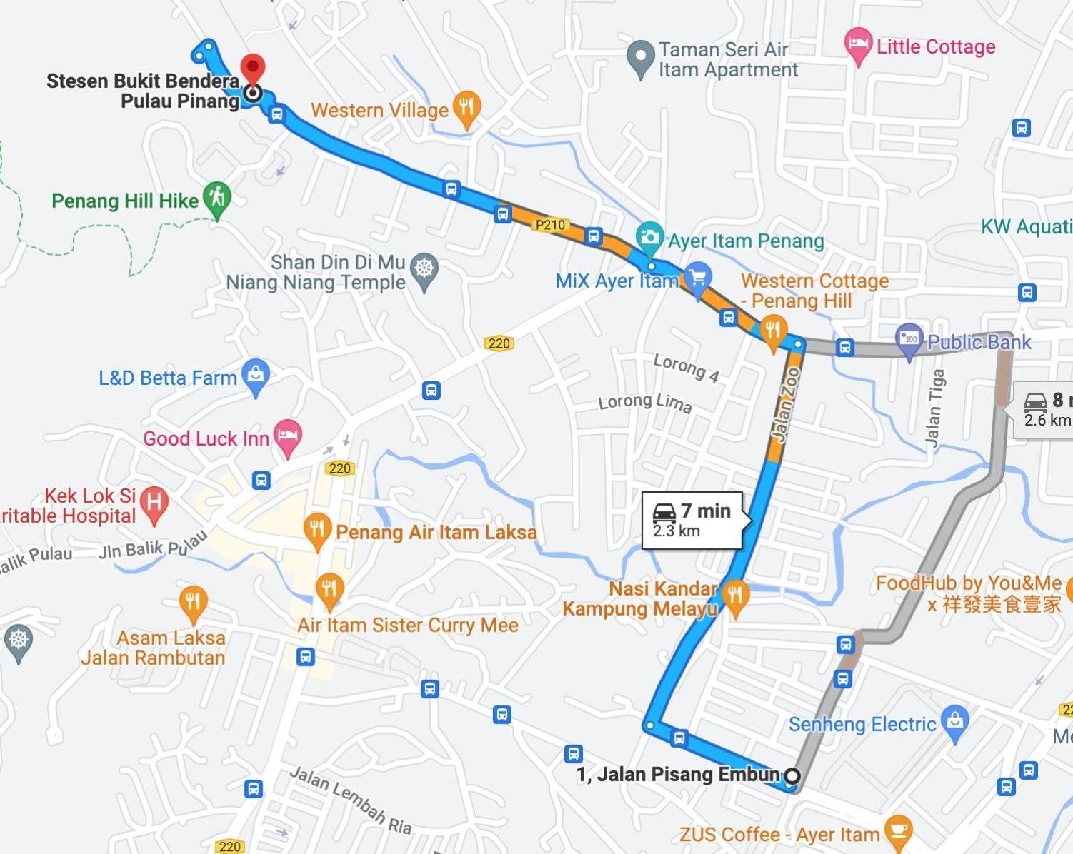 Cozy Suite For 2-6 Pax Near Kek Lok Si, Penang Hill, Sunshine Central Ayer Itam Kültér fotó